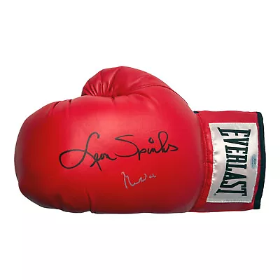 Muhammad Ali & Leon Spinks Dual Signed Autographed Everlast Boxing Glove LOA • £1445.72