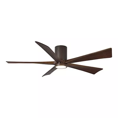 Matthews Fan Atlas Irene-5HLK 5 Blade Paddle Fan W/LED Light Kit Bronze 60  • $990