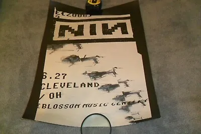 Nin / Nine Inch Nails - 2006 Cleveland Original Poster 17  X 22  Rock Metal Ex • £89