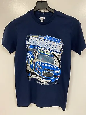 Jimmie Johnson #48 Hendrick Motorsports Loud & Proud Men's 2 Sided Shirt Large   • $19.88