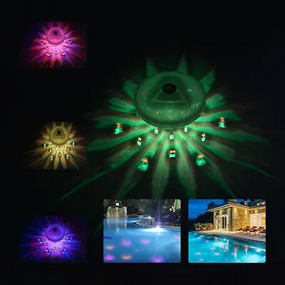 £7.99 • Buy LED Spa Light Hot Tub Swimming Pool Floating Sensory Colorful Christmas Party