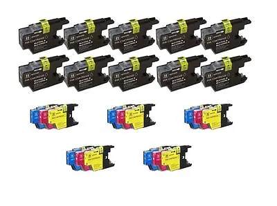 25 Pack Inkjet Compatible Brother LC-71 LC-75 Ink Cartridges MFC-J430W MFC-J435 • $22.29