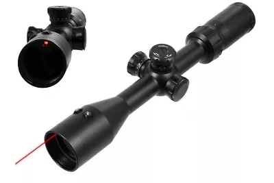 NcSTAR VISM 3-9x42 Center Beam Riflescope W/ Red Laser/ VSFLRBM3942G • $74.99