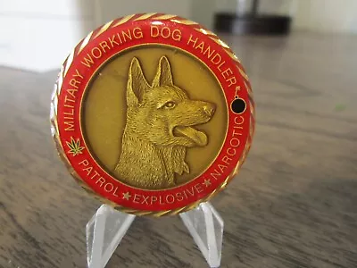 Military Working Dog K9 Sexy Girl Challenge Coin  #767U • $8.99