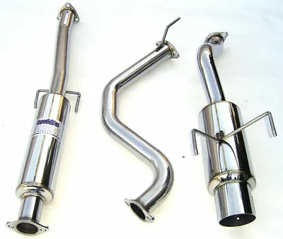 Invidia N1 CatBack Exhaust For 1992-1995 Honda Del Sol • $563.89