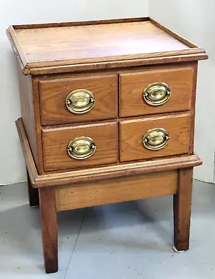 Antique Stereoview Card Storage CABINET Projector STAND Stereoptic Lantern Slide • $350