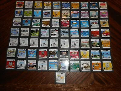 $8 • Buy Nintendo DS & 3DS Games & Manuals Some New