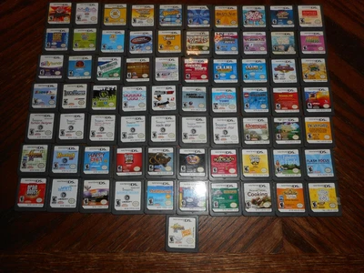 $8 • Buy Nintendo DS & 3DS Games & Manuals Some New
