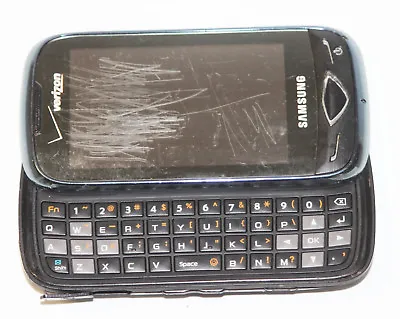 Samsung Reality SCH-U820 - Black Verizon Slider Cell Phone - Broken (Clean ESN) • $5.99