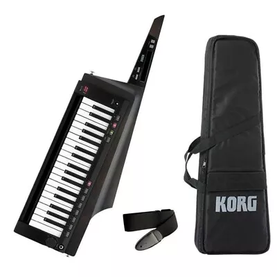 Korg RK-100S 2 BK Black Keytar Synthesizer Shoulder Keyboard 37-Key • $501.90