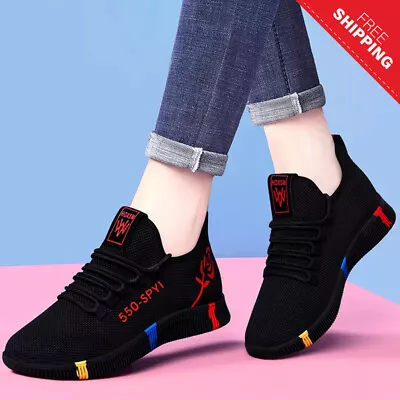 Zapatos Para Correr Para Mujer Zapatillas De Tenis Transpirables De Moda 2022 • $19.18