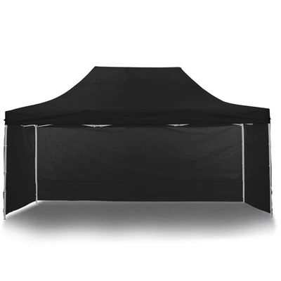 $304.95 • Buy Gazebo Tent Marquee 3x4.5m PopUp Outdoor Wallaroo Black