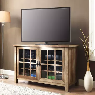 Stand For 55 Inch TV LED Media Entertainment Center Wood Console Storage Cabinet • $246.70