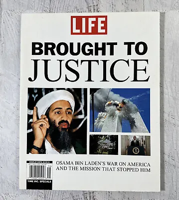 Life Magazine Osama Bin Laden BROUGHT TO JUSTICE Edition Collectible • $15.99