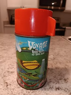 1967 Voyage To The Bottom Of The Sea Thermos For Lunch Box * Vintage * Lunchbox • $174.99