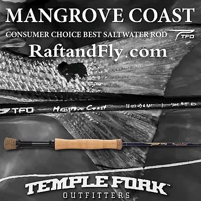 TFO Mangrove Coast 7wt 9'0  Fly Rod - Lifetime Warranty - FREE SHIPPING • $329.95