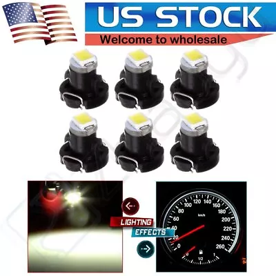 6 X White 1SMD LED T3 Neo Wedge Gauge Dash Climate Control A/C Lights For Acura • $6.49