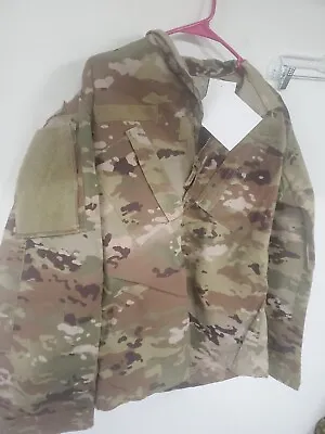 SMALL SHORT Deployment FRACU Multicam OCP Uniform Top Jacket US Army Flame Resis • $26.30