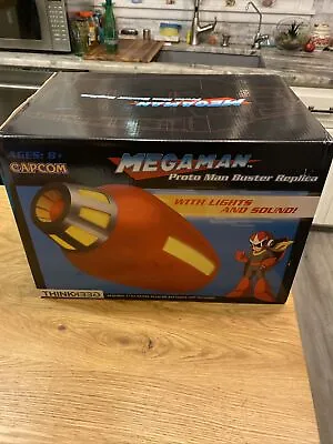 Mega Man: Life-Size Proto Man Mega Buster Replica From ThinkGeek (New & Sealed!) • $279.99