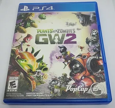 Plants Vs Zombies Garden Warfare 2 PS4 Game GW2 PlayStation 4 - VGC • $22.50