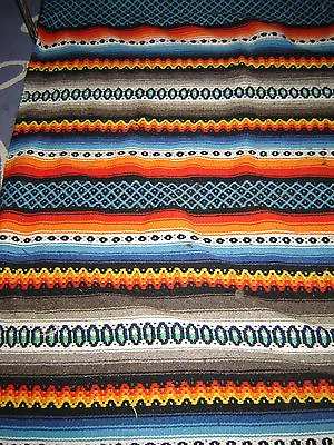 Carpet 56  X 76  New Mexico Style Cotton Heavy Fringed Room Wall Hanging Decor  • $20.99