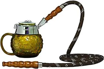 Mya Coppa Hookah  Cute Mini Single Hose Mug Shisha Set 5 Inch No Foil Needed • $38.20