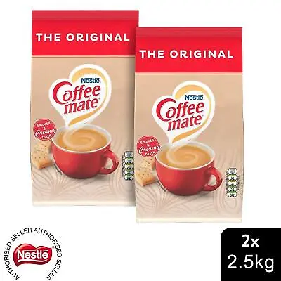 Nestle The Original Coffee-Mate Coffee Whitener For Smooth& Creamy Taste 2x2.5KG • £35.49