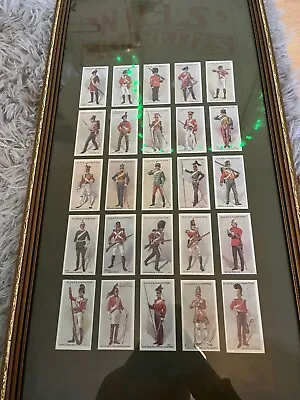 Wills Cigarettes 25 Mounted Players Card British Army • £10