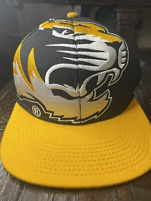 Vintage Missouri Tigers MIZZOU The Game Big Logo SnapBack Hat Cap • $99.95