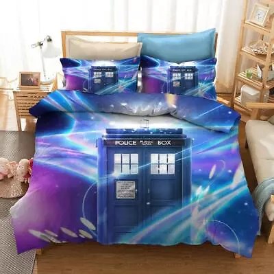 £32.70 • Buy Doctor Who 2/3Pcs Duvet Cover Bedding Set & Pillowcase Single Double King Size