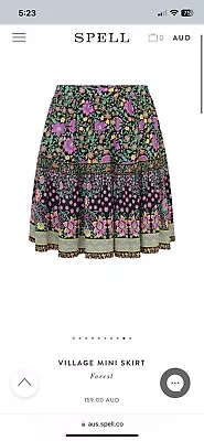 $120 • Buy Spell And The Gypsy Village Mini Skirt - Large (current Collection, Worn Once)