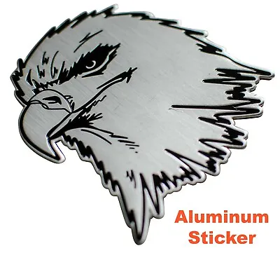 ALUMINUM Eagle Sticker Emblem Decal For Truck ATV UTV Car & Bike • $6.84