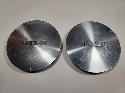 Nissan Alloy Wheel Centre Caps Pair 40315 6E100 Genuine Maxima 1994 Rims Mags • $19