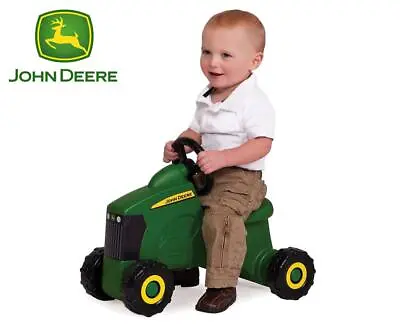 $54.56 • Buy John Deere Sit-n-Scoot Kids Tractor Ride On Play Toy