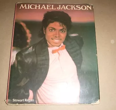 Vintage Michael Jackson Book By Stewart Regan 1984 1st Edition HC Book  See Pics • $2.95