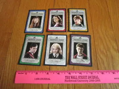 Clue World Of Harry Potter Game 2011 IDENTITY CARDS ONLY Part Characters Set 6 • $12.95