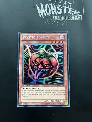 Yugioh Mystic Tomato Secret Rare Lcyw-en239 1st Edition  • £14.99