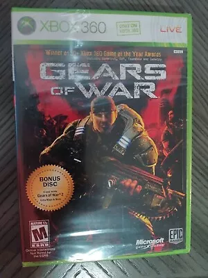 Gears Of War XBOX 360 Brand New Factory Sealed Good Condition  • $79.99