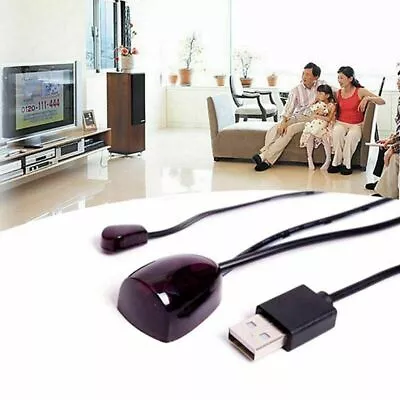 USA IR Infrared Remote Control Receiver Extender Repeater Emitter USB Adapter • $7.42