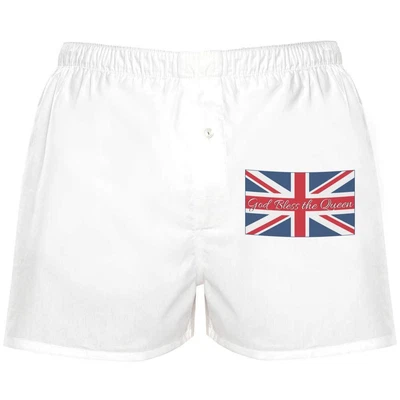 £12.99 • Buy 'Queen Union Jack' Boxer Shorts / Underwear (BX036140)