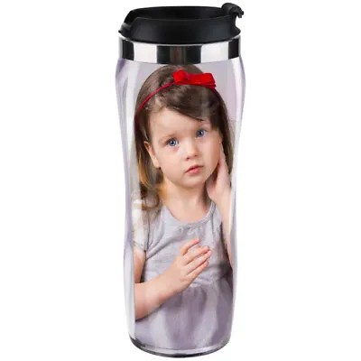 $17.64 • Buy Pixly® Personalised Custom Photo Gift Thermal Mug Coffee Tea Travel Flask Cup