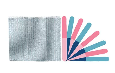 Standard Pink/Blue 4-way Cushioned Washable Professional Beauty Salon Nail Files • $15.84