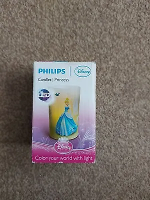 £7 • Buy Philips Disney Princess LED Candle Lamp Children's Night Light Cinderella 