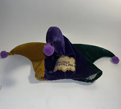 Vintage Disney Movie Hat Hunchback Of Notre Dame 90s Jester Hat RARE • $21
