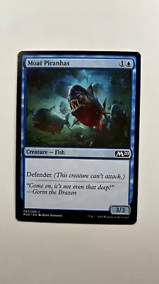 MTG Core Set 2020 Moat Piranhas 067/280 Magic The Gathering • $1.30