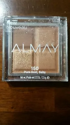 Almay Eyeshadow Quad 150 Pure Gold Baby  New Sealed • $6.49