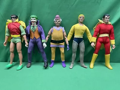 1974 MEGO DC Character Lot Of 5 (Joker Robin Aquaman Shazam Mr. Mxyzptlk) • $180