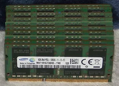 £29.98 • Buy 16gb 2x8gb DDR3 PC3-12800 Laptop RAM - Dell Precision M4800 M6500 M6600 M6700