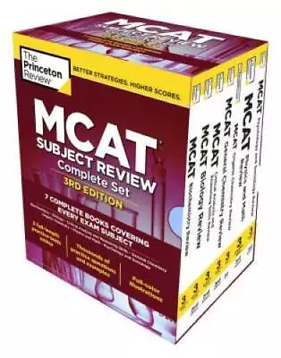 Princeton Review MCAT Subject Review Complete Box Set 3rd Edition  - ACCEPTABLE • $48.29