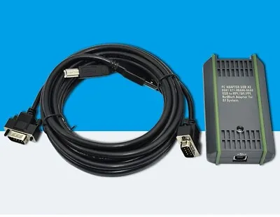 $228 • Buy 6GK1571-0BA00-0AA0 PC Adapter USB A2 Cable S7-200/300/400 DP PPI MPI Profibus